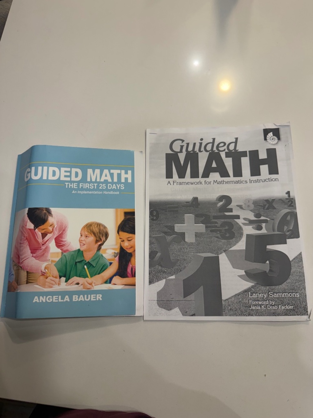 Guided Math by Bauer with Packet
